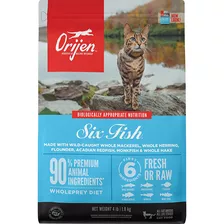 Orijen Six Fish Para Gatos 5,4 Kg Saco