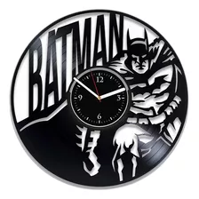 Reloj De Pared De Vinilo Con Diseño De Batman Dc Comics, Re