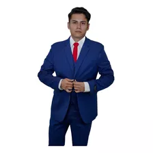 Traje Azul Rey Cobalto Para Adulto + Envio