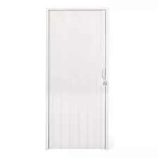 Porta Sanfonada Em Pvc 2,10 X 0,60m Branca Liege - 18341