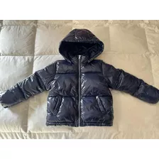 Campera Benetton Impermeable Puffer Niña