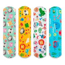 Bandaid Estampado Kit Com 100 Padrão Infantil Fisher Price