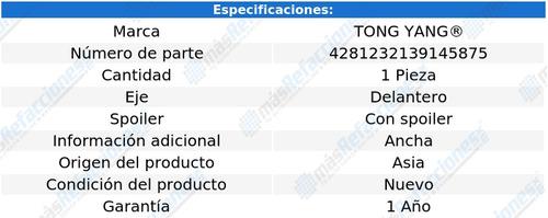 Facsia Delantera Volkswagen Golf / Jetta 1991-1992 Ancha Rxc Foto 2