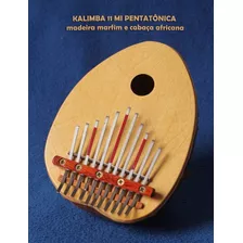 Kalimba Instrumento 11 Astes - Frete Sedex Grátis