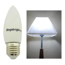 Ampolleta Led Vela 5 Watt, E-27 Luz Fria Megabright Sertec Color De La Luz Blanco Frío