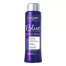 Matizador Blue Efeito Platinado 500ml Veggue Profissional