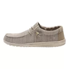 Mocasines Hey Dude Wally Sox Beige