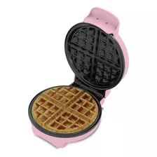 Waffle Maker Britânia Bwm05rs Antiaderente 850w Cor Rosa 110v