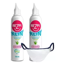 2 X Rezpiklin - Spray Nasal Natural + Mascarilla Con Cobre