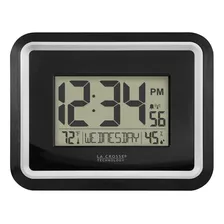 La Crosse Technology Bbb84022 Reloj De Pared Digital Atómico