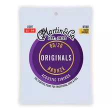 Encordado Guitarra Acustica Martin Originals 012