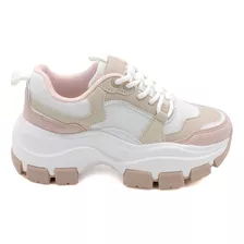 Sneakers Mujer Con Plataforma Damian | Hanna Mex