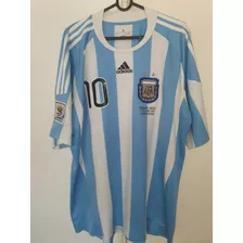 Camiseta Seleccion Argentina 2010 adidas Titular #10 Messi