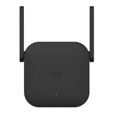 Repetidor De Sinal Xiaomi Mi Pro 300m Plug De Tomada Br Cor Preto