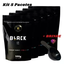 Kit 5 Pacotes Black Erva Mate Tereré Escolha Os Sabores