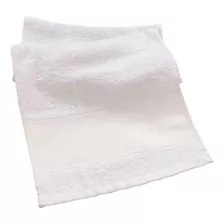 Kit 40 Toalhas Lavabo Branco Para Bordar Liso