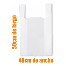 Bolsas Camisetas 40x50 Por Bulto De 20 Paquetes