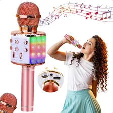 Microfone Bluetooth Sem Fio Youtuber Karaoke Infantil