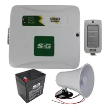 Kit De Cerca Eléctrica Energizádor Seg Shocker Advance 14000