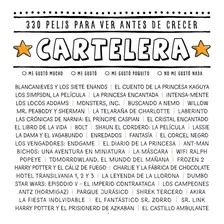 Poster Cartelera Kids! 330 Pelis Para Ver Antes De...crecer!