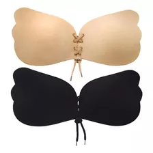 Bra Invisible Push Up Silicona Strapless Adhesivo