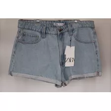 Short De Mezclilla Azul