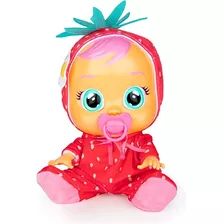 Boneca Cry Babies Tutti Frutti Ella Morango Multikids