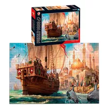 Puzzle Rompecabezas 1000 Piezas Barco Pirata Hao Xiang Sk
