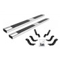 Estribos Redondos 3 Chevrolet Avalanche 1500 02 - 06 Negro