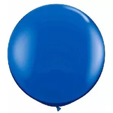 01 Unid. Balão - Bexiga Gigante Big Polegadas Azul Látex