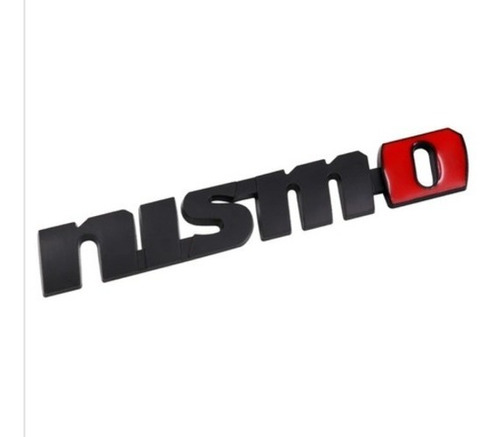 Emblema Logo Nissan Nismo Metalico 3d Adhesivo Tuning Karvas Foto 3