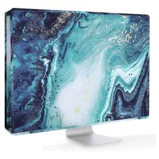 Funda Para Monitor De 22 A 25 In, Anti Polvo/azul