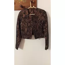 Chaqueta Corta De Brocato