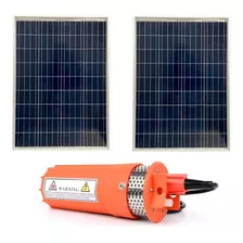 Kit 2 Painel Solar 100w + 1 Bomba 120w 24v