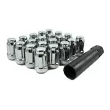 Tuerca De Seguridad 1.25 Set 16 + Llave Cromada