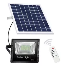 Pack X3 Foco Solar 500w 400 Led Panel Solar Control Exterior