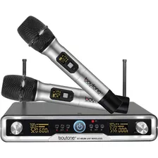 Oferta Micrófono Inalambrico Doble Uhf Boytone Bt48um