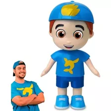 Boneco Youtuber Luccas Neto Original Elka Aventureiro 1125