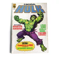 Gibi Hq Revista Hulk Nº3 Setembro 1983 82pag Editora Abril