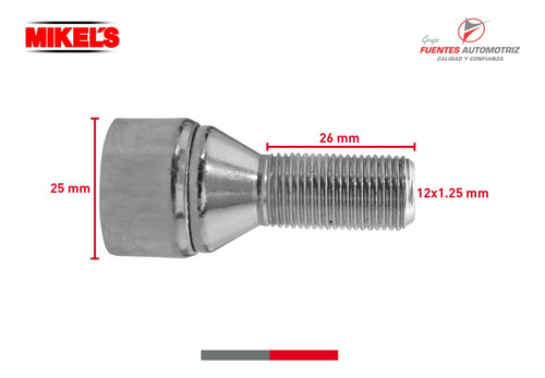 Kit Seguros De Rin Birlos Para Fiat 500 2018 2019 2020 Foto 3