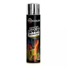 Tinta Spray Cromado Metalico Geral E Automotivo 400ml Uni