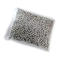 1kg. Cuentas Plásticas Pelotitas Ccb Niquel 8mm, (2b X 500g)