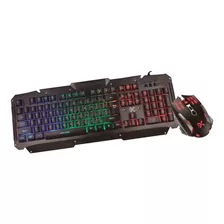 Mouse Y Teclado Gaming Dynacom Retroiluminado Antighosting C