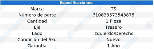 Base Amortiguador Tra Izq/der Ts Eagle Vision 93 Al 97 Foto 3