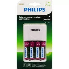 Cargador De Pila Philips Scb2445nb - 110v/220v Entrada