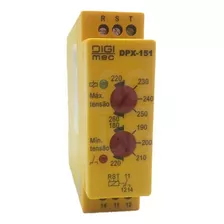 Rele Supervisor De Rede Trifásica 220v Dpx-151 - Digimec