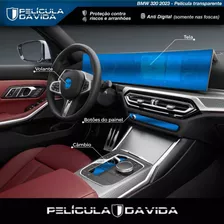 Película Proteção Interna Kit Full Bmw 320 2023 Brilho