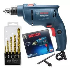 Furadeira De Impacto 450w 3/8 Gsb 450 Re Bosch + Kit Brocas 220v