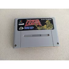 Fita Jogo Vídeo Game Super Power League Super Famicom 