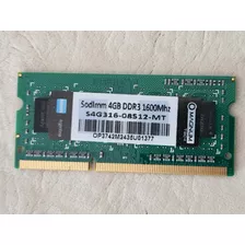 Memoria Ram 4gb Ddr3-sdram Sodimm